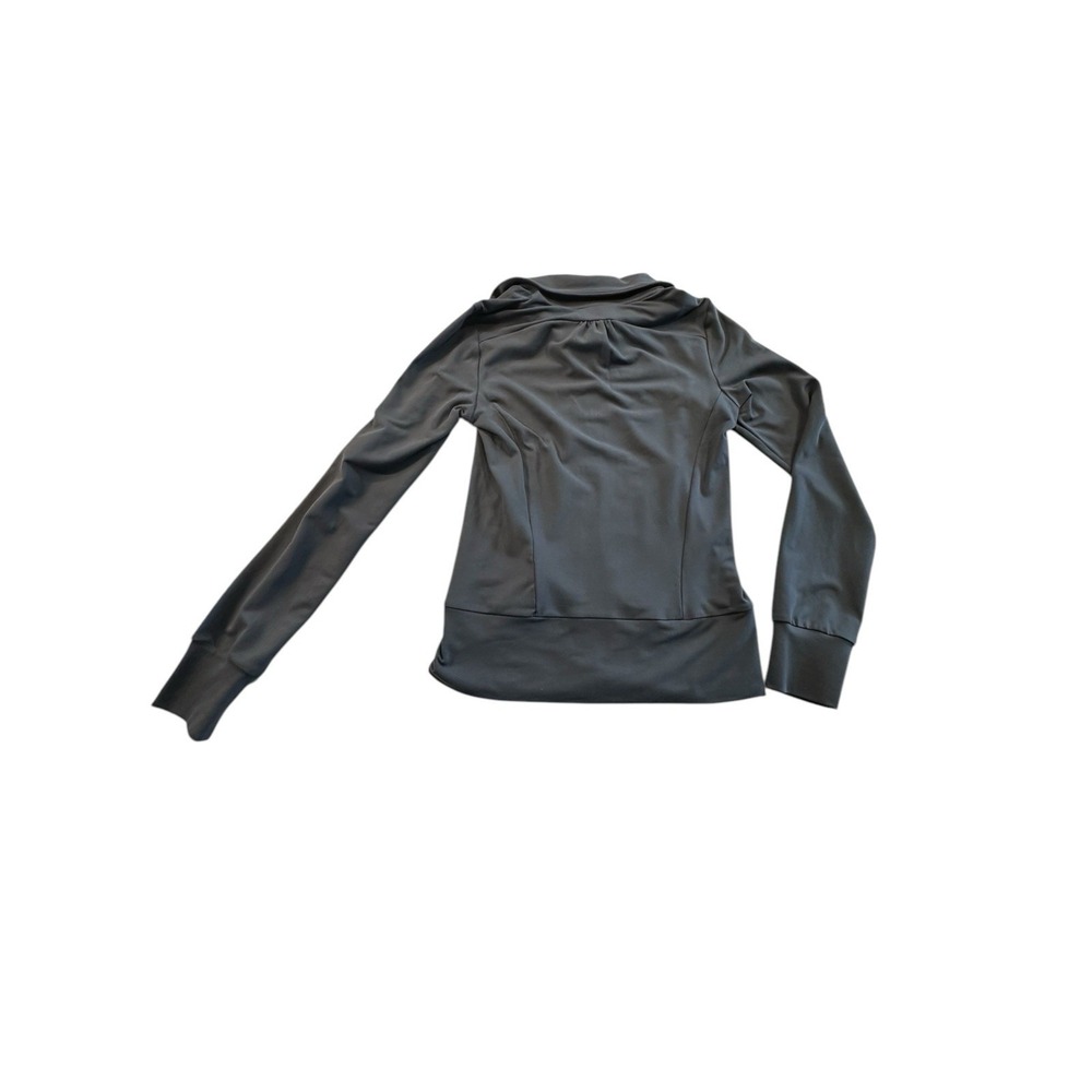 Adidas Womens Jacket Clima365 LightWeight Size XS Black Full Zip High Collar EUC - Picture 4 of 10